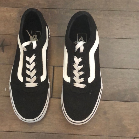 Vans Shoes - Black lace vans